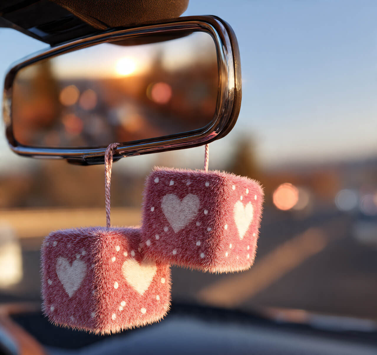 Fuzzy Dice and Hanging Charms